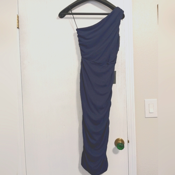 Love x Design Dresses & Skirts - Love x Design Ruched One Shoulder Bodycon Dress